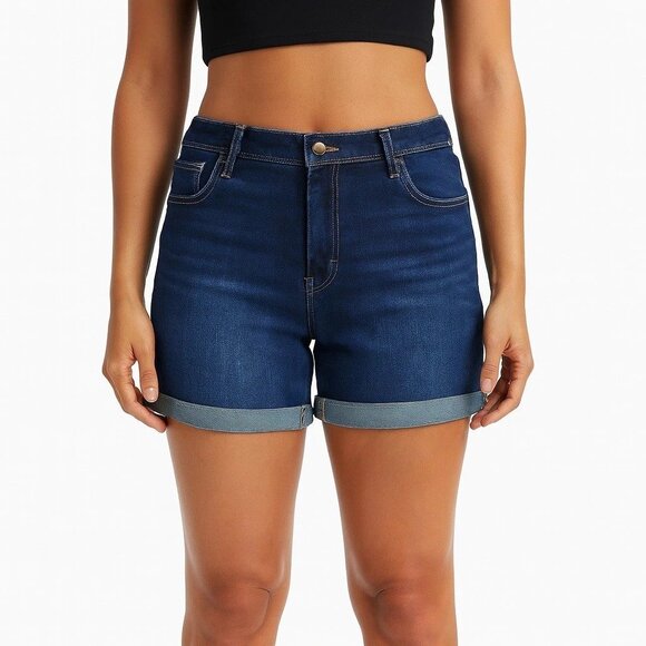 levis plus size womens blue jean shorts size 22W - Picture 1 of 4